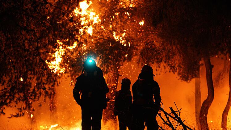 Waldbrand in Griechenland