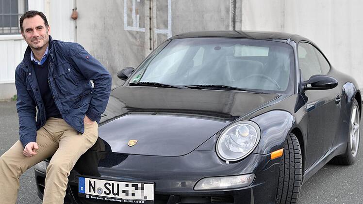 N für Nürnberg, S für Stefan, U für Ulzheimer - eigentlich logisch. Foto: Nikolas Pelke