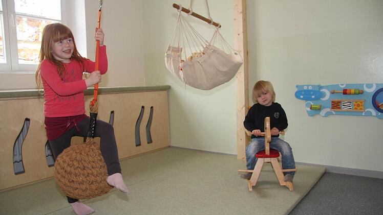 Impressionen aus dem neu gestalteten Familientreff  Foto: Sonja Adam