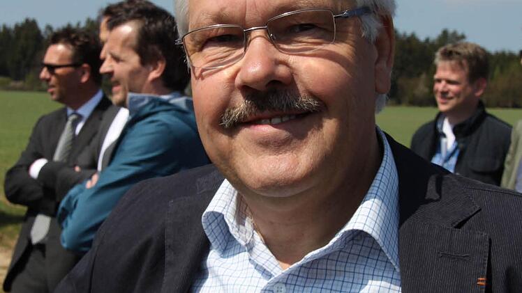 Harald Mild von der Raiffeisen-Energiegenossenschaft Creußen e.G.