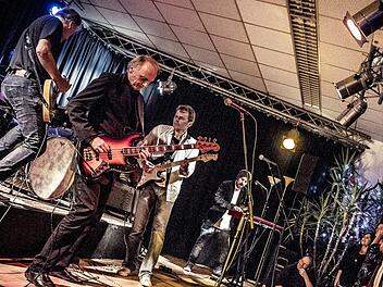 Die Rockband "Die Steine" ist mit ihrer abendfüllenden Hommage an die Rolling Stones vor allem in Würzburg bekannt. Foto: privat