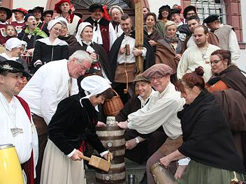 Bier durfte natürlich nicht fehlen. Foto: Veronika Schadeck