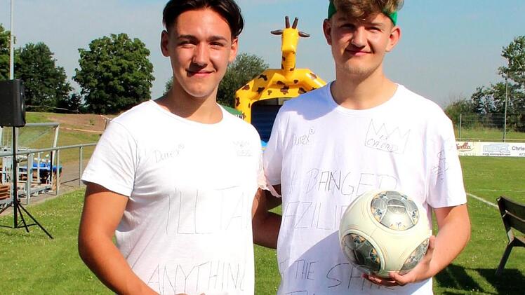 Lukas Herzig und Victor Dinesen aus Kopenhagen  Foto: Johanna Blum