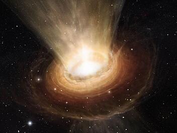Im Weltraum geschehen gigantische Materie-Bewegungen. Die Hobbyastronomen lieben es, in die Tiefen und Weiten des Alls zu blicken.  Foto: dpa - Bildfunk