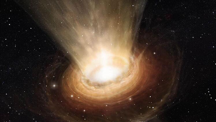 Im Weltraum geschehen gigantische Materie-Bewegungen. Die Hobbyastronomen lieben es, in die Tiefen und Weiten des Alls zu blicken.  Foto: dpa - Bildfunk