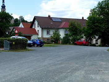 Der Steinhauerplatz soll als Multifunktionsplatz gestaltet werden. Die Aussicht ist schon mal in Ordnung.  Dieter Hübner