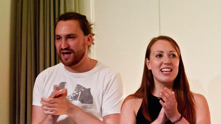 Das Würzburger Vokalensemble "Room4Rent" gastierte in Coburg.Foto: Jochen Berger