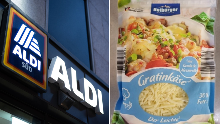 Käse-Rückruf bei Aldi: Milchwerke Oberfranken warnen vor Fremdkörpern
