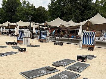 Bad Kissingen: Stadtstrand schließt bereits - Besucher "zerbrechen sich den Kopf"