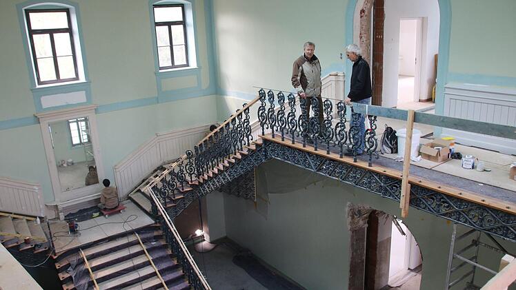 Eindrücke von der Baustelle Luitpoldbad. Foto: Ralf Ruppert