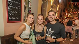 Endlich wieder Partystimmung im Sandgebiet
