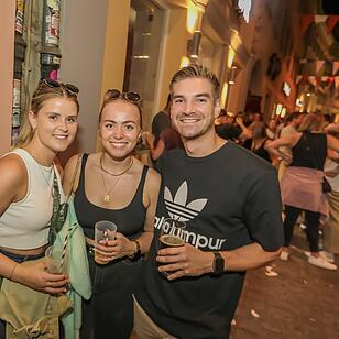 Endlich wieder Partystimmung im Sandgebiet