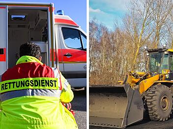 Spaziergänger stirbt bei Radlader-Unfall im Kreis Bamberg
