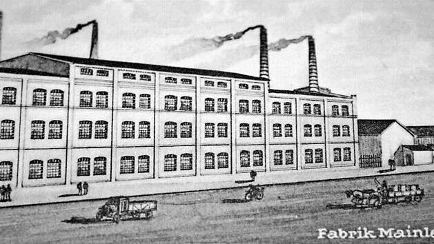Es war schon ein imposanter Bau, den Peter Heller in den Jahren 1887/88 in P&ouml;lz zum Betrieb einer Malzfabrik aus dem Boden stampfen lie&szlig;. Die Baukosten jedoch &uuml;berstiegen Hellers finanzielle M&ouml;glichkeiten. Das Bild stammt aus der Jubil&auml;umsbrosch&uuml;re der Porzellanfabrik Tettau; aufgenommen 1922. Das Geb&auml;ude steht auch heute noch. Die Schornsteine sind verschwunden.  Repros: Helmut Geiger