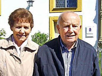 Das Jubelpaar Helmut und Hildegard Hermer  Foto: Paul Pöhlmann