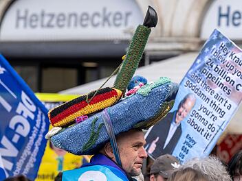 Demonstration bei M&uuml;nchner Sicherheitskonferenz