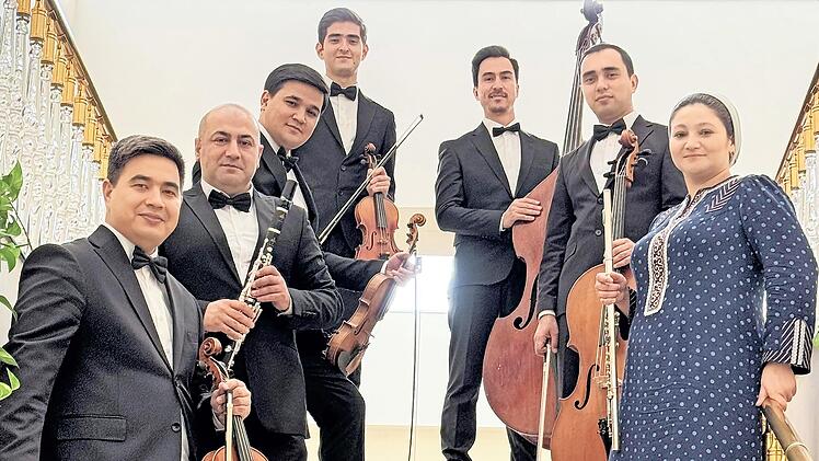 Das Kammermusik-Ensemble aus Turkmenistan spielt auf Top-Niveau.