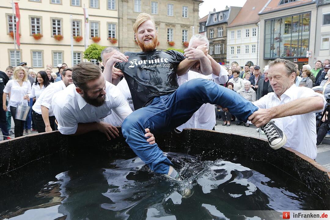 Gautschfeier 2015 der Mediengruppe Oberfranken in Bamberg