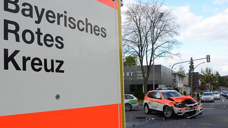 Ein Unfall hat sich in der Kreuzung Kapellenstraße/Ostring in Bad Kissingen ereignet. Foto: Peter Rauch