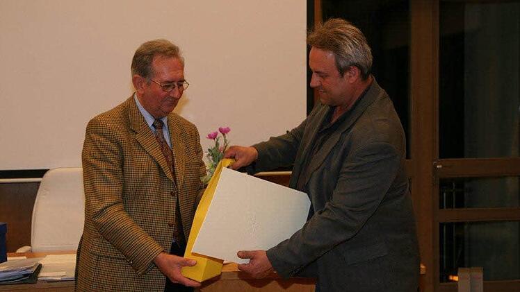 Andreas Schlund wurde verabschiedet. Foto: Werner Baier