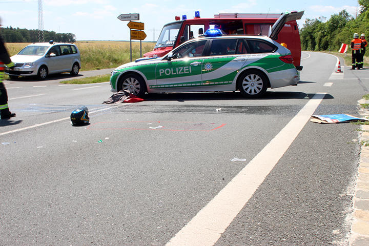 Quad und Auto kollidieren im Landkreis Fürth