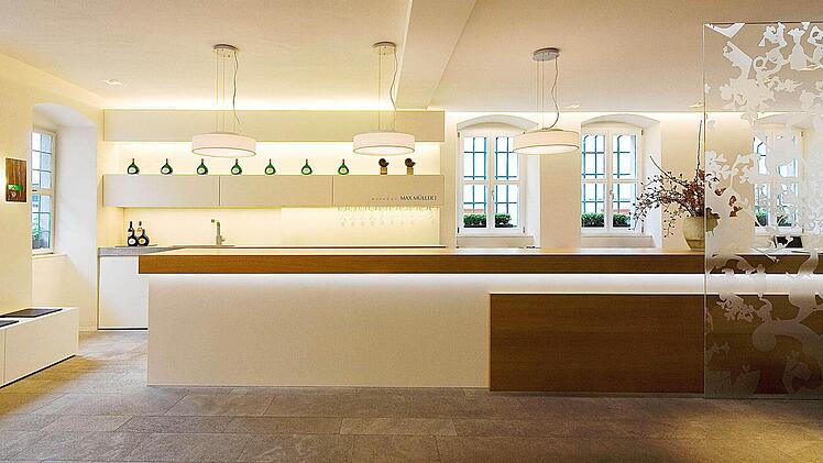 Vinothek des Weingutes Max Müller I in Volkach. Foto: www.deutscheweine.de