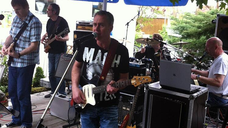 Die "United Beat Band" bei ihrem diesjährigen Auftritt am Feiertag Christi Himmelfahrt.  Foto: Veronika Hausner