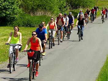 Impressionen vom Radfahrtag im WeißmaintalFoto: Dieter Hübner