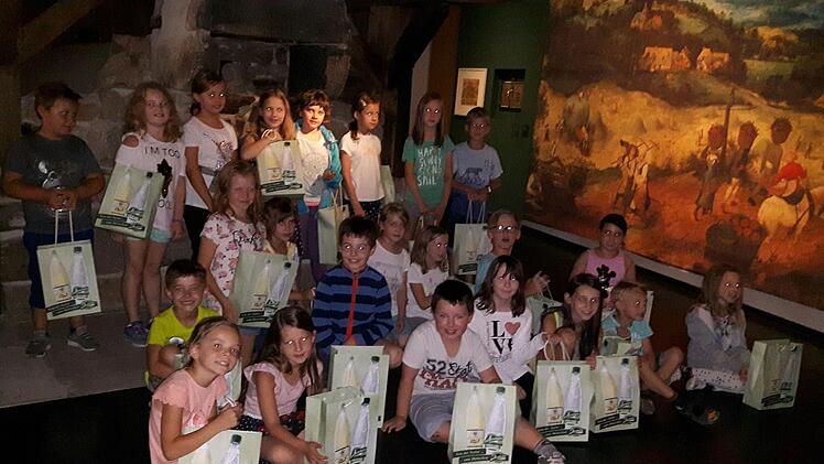 Gruppe der Grundschule Mainleus Foto: Mönchshof