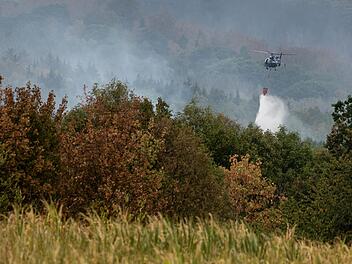 Waldbrand im H&uuml;rtgenwald