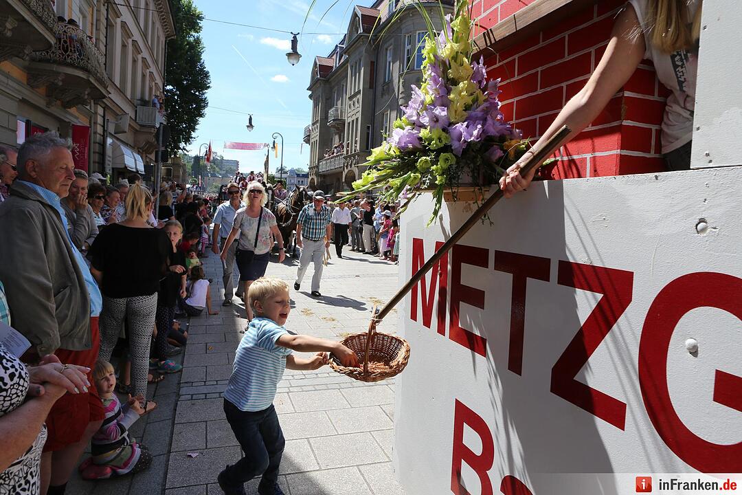 Rakoczyfest in Bad Kissingen mit Umzug; Foto: Barbara Herbst