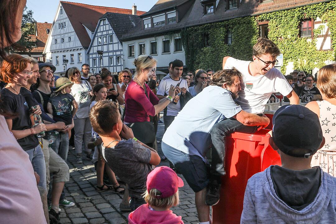 Einrücke vom Artistik-Festival ZirkArt in Forchheim