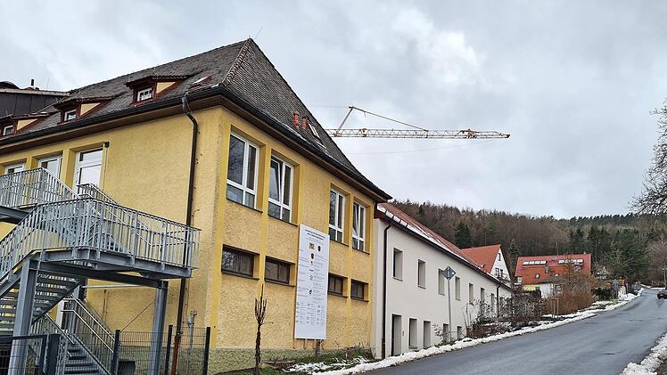 Die Bauarbeiten am Kindergarten Sankt Marien sind in der heißen Phase.