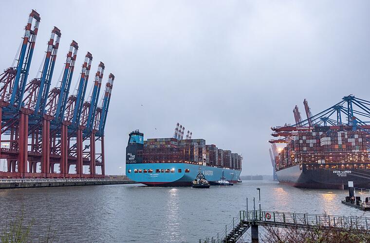 Deutsche Seehäfen steigern Güterumschlag - Sorgen um Nahost