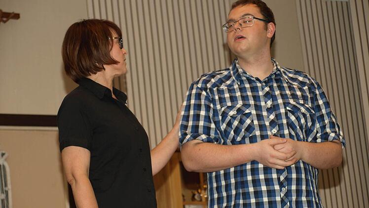Aufführung der Laienspielgruppe des TSV Oerlenbach 2015. Foto: Stefan Geiger