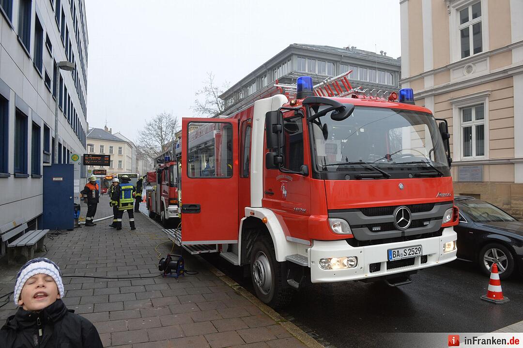 Wasserrohrbruch in Bamberg