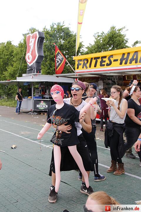 Rock im Park 2016 - Das Festivalgelände am Samstag