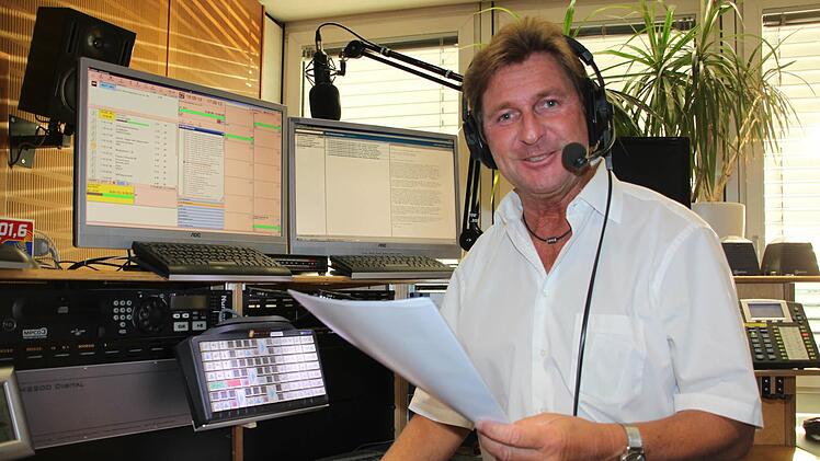 Rainer Ludwigs Zeit als Moderator bei Radio Plassenburg endet Ende Juni. Oder doch nicht? Foto: Archiv