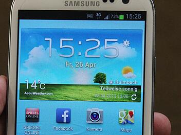 In Motschenbach gibt es nur an ganz wenigen Stellen Handyempfang. Die einen nervt das, andere freut's. Foto: Jürgen Gärtner