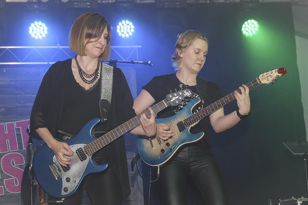 Am Samstag sorgten die Midnight Ladies für Stimmung!