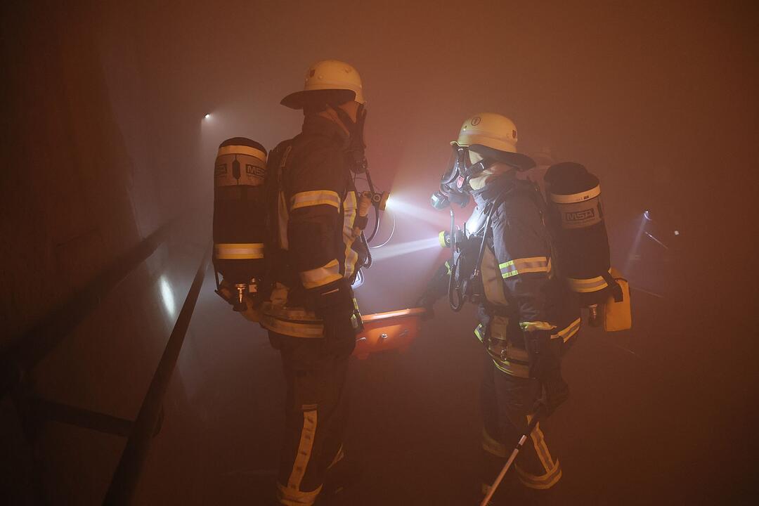 Gro&szlig;&uuml;bung im Falkenbergtunnel