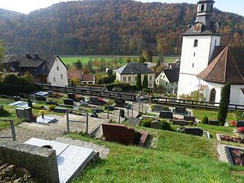 Der Muggendorfer Bergfriedhof. Die  Hanglage macht eine Erweiterung teuer.Thomas Weichert