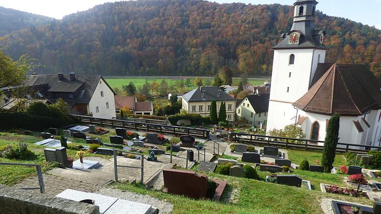 Der Muggendorfer Bergfriedhof. Die  Hanglage macht eine Erweiterung teuer.Thomas Weichert