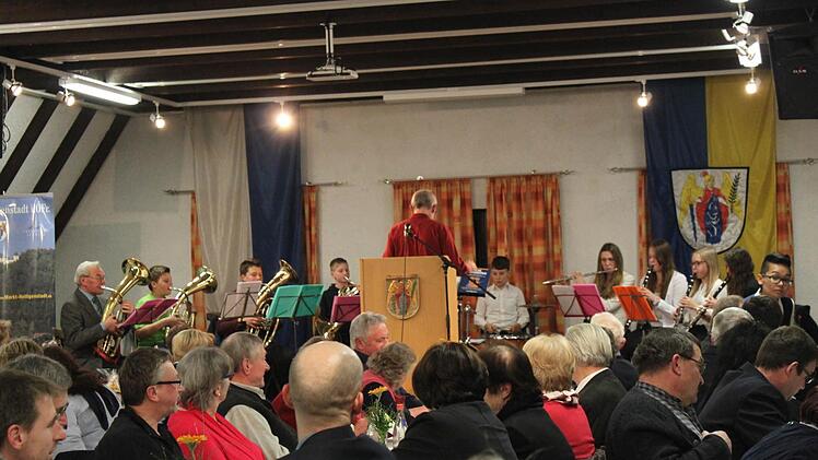 Die Hohenpölzer Trööden spielten auf Foto: Carmen Schwind