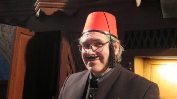 Regionalkantor   Wolfgang Heuring wird mit seinem komödiantischen Talent den Conférencier geben. Karin Hagen