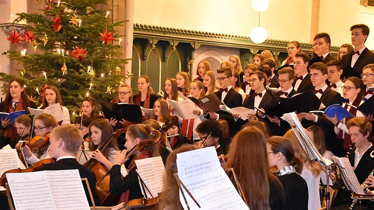 Chöre und Orchester präsentierten den "Messias" von Georg Friedrich Händel. Foto: Uschi Prawitz