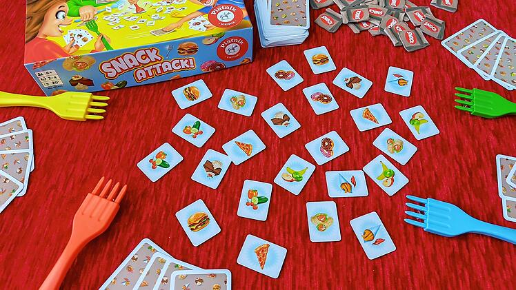 Snack Attack im Test - Turbulente Gabel-Jagd für Kinder