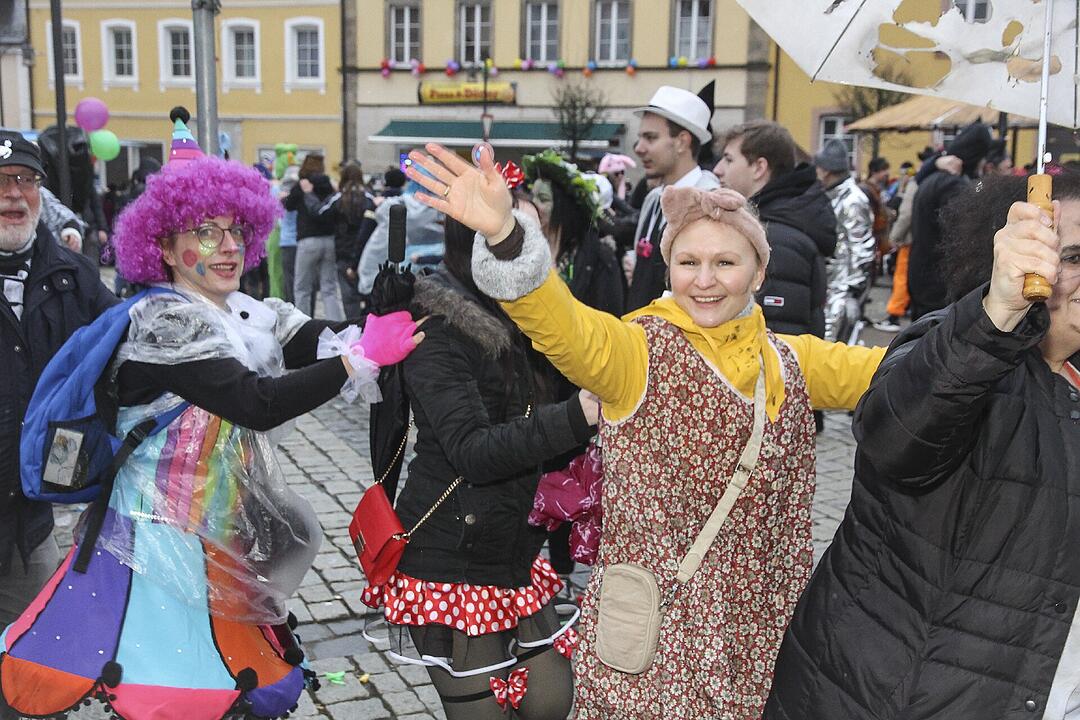 Narrentreiben in Stadtsteinach 2024