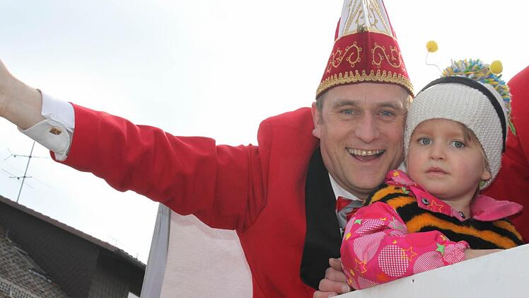 Der Kronacher Präsident mit der flotten Biene namens Lucie