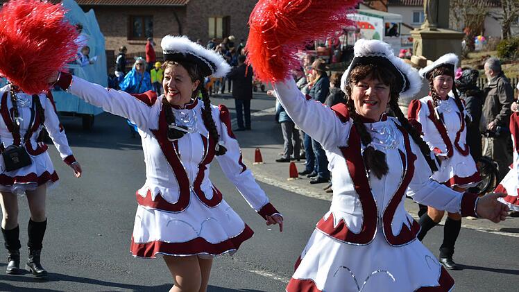 Faschingsumzug in Katzenbach und Lauter. Foto: Björn Hein